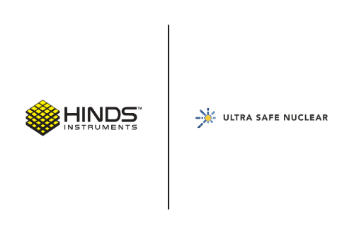 Hinds Instruments logo and USNC logo